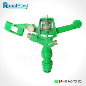 Aspersor de Riego Circular 3/4" S12 - Plástico Verde