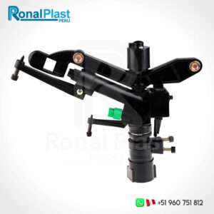 Aspersor de Riego Sectorial de 1" S28V - Plástico Negro