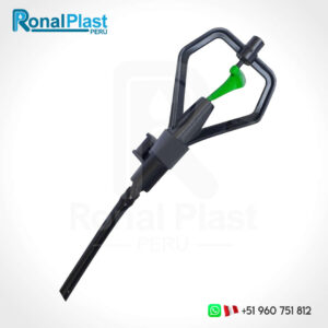 Micro Aspersor de Riego Plástico M37 - Negro - Verde