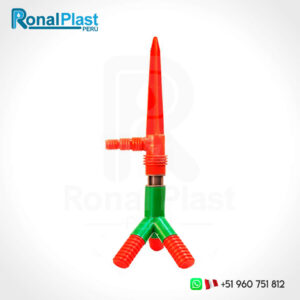 Aspersor de Riego Tipo Pulpo con Estaca de 3 Salidas 1/2" 3ARM - Plástico