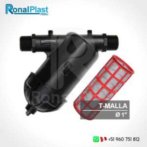 Filtro de Agua de Malla para Sistemas de Riego HDPE 1" (PN16)