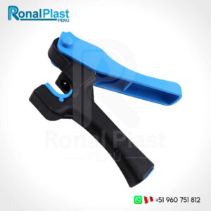 Pinza Perforadora de Mangueras HDPE para Orificios de 16mm - Negro/Azul