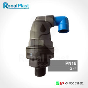 Válvula de Aire de Doble Efecto para Sistemas de Riego 1" (PN16)