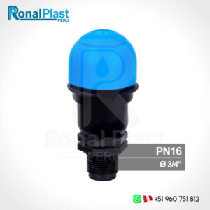Válvula de Aire de Simple Efecto para Sistemas de Riego 3/4" (PN16)