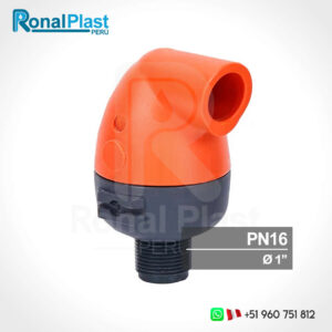 Válvula de Aire para Sistemas de Riego 1" (PN16) - Naranja